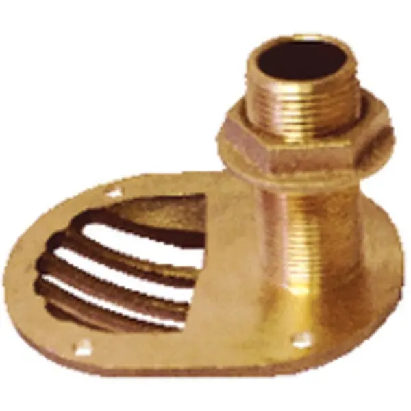 3/4" Scoop Thru-Hull W/Nut 1