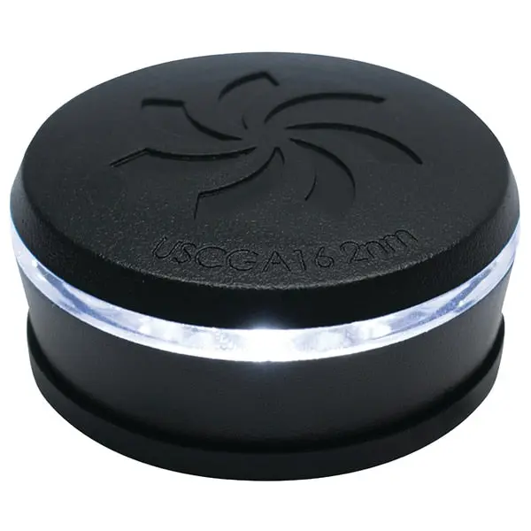 Led Waketower All-Round Navigation Light Black,  2.5" Dia X 1.2" 1