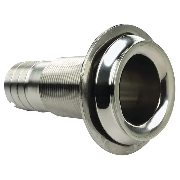 Mega-Flow Dripless 316 Stainless Thru Hull,  1-1/8" 1