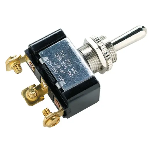 3 Position Toggle Switch With 3 Screw Terminals Mom. On/Off/Mom. On 1
