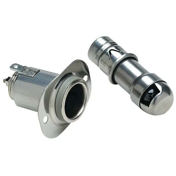 Chartlight/Cigarette Lighter 12V,  Stainless Steel 1
