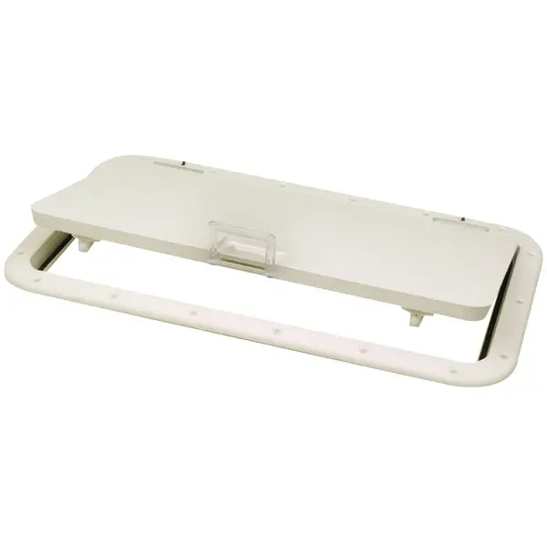10" X 20" Id Hatch,  White 1