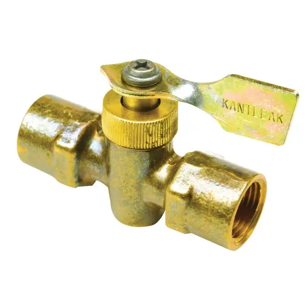 Brass Two Way Fuel Line Valve 1