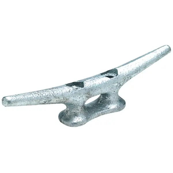 Open Based Galvanized Dock Cleat,  12" 1