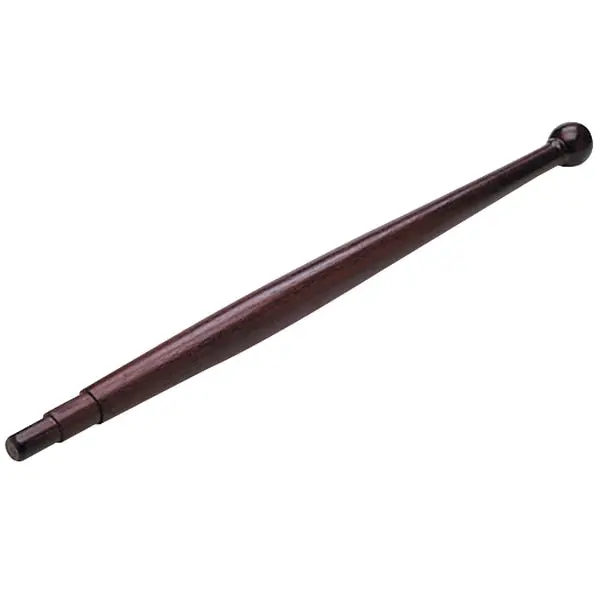 3/4" X 18" Varnished Mahogany Flag Pole 1
