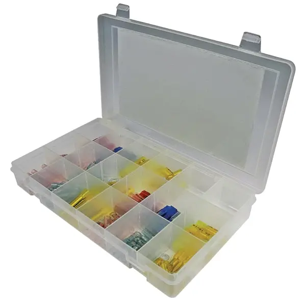 120 Piece Clear Seal Heat Shrink Terminal Kit 1