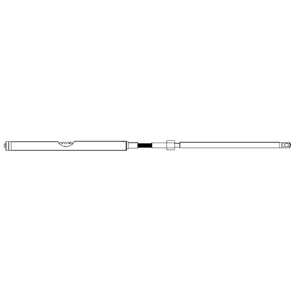 Universal Rack & Pinion Steering Cable,  15' 1
