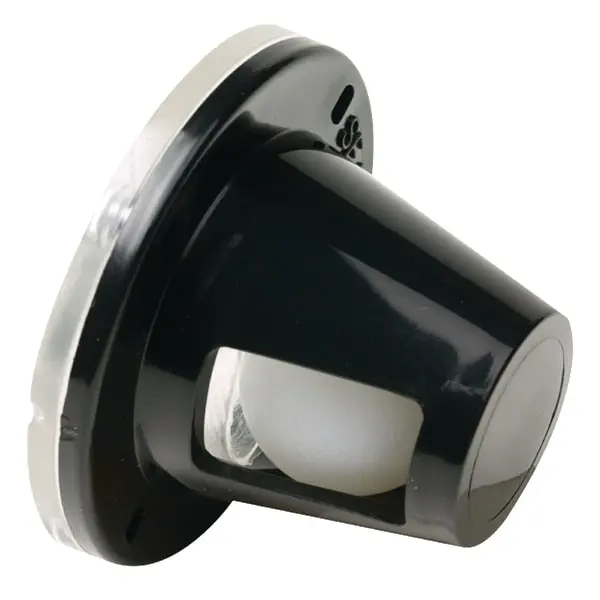 Self Bailing Scupper,  Black,  Fits 3/4" - 1-1/2" Openings 1