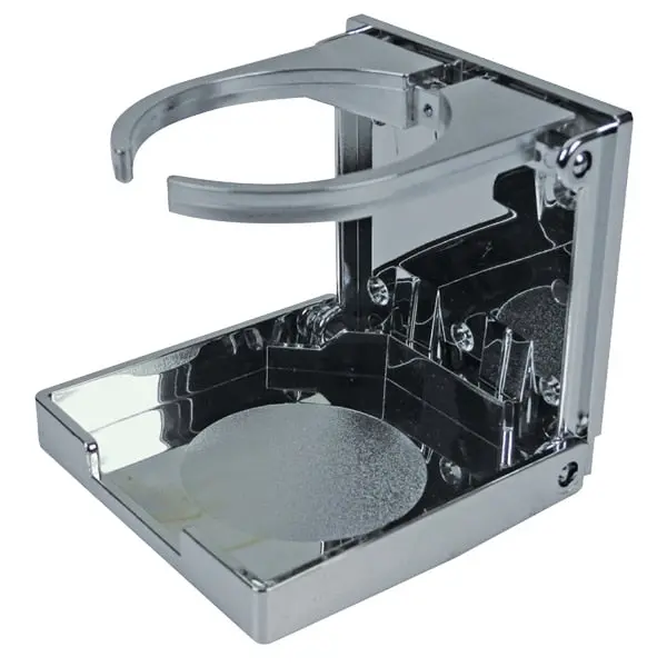 Chrome Plated Folding And Adjustable Drink Holder 1