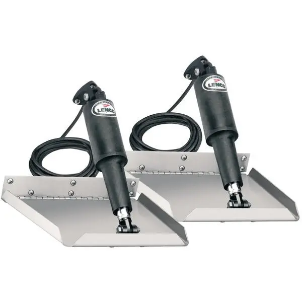 12" X 9" Edge Mount Electric Trim Tab Kit W/O Switch 1