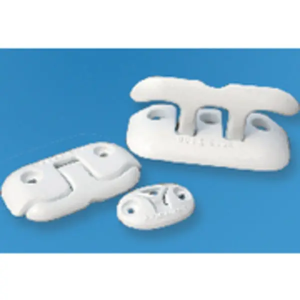 Flip-Up Dock Cleat; White 1