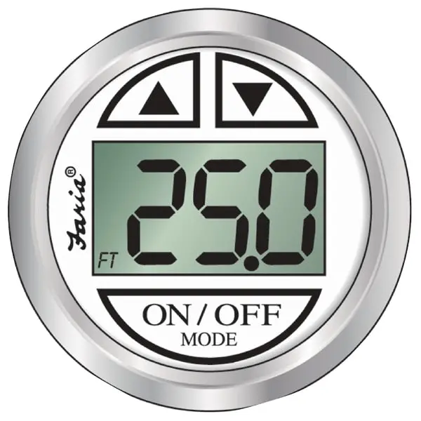Chesapeake Ss In-Dash Digital Depth Sounder 1