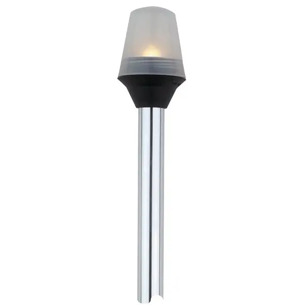 Attwood 5100241 Frosted Globe All-Round Light,  2-Pin Standard Pole 24" 1