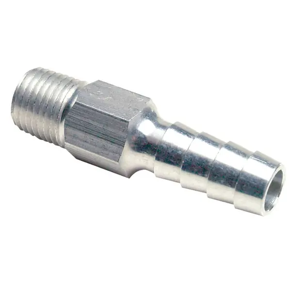Aluminum Anti-Siphon Valve 1/4" Npt Thread,  3/8' Id Hose Barb 1