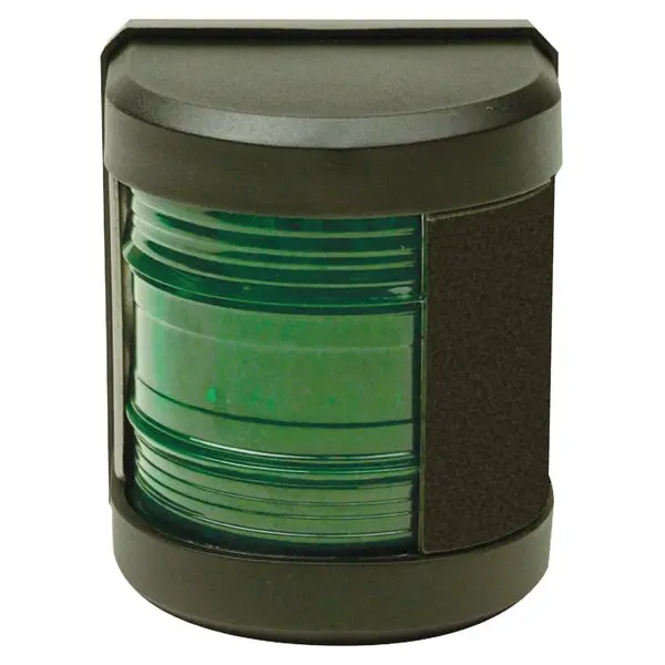 Green Led Classic Side Light With Stainless Steel Flange 1