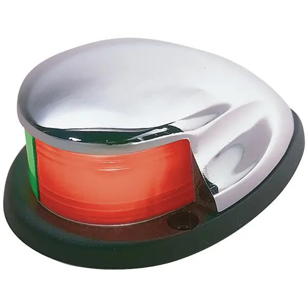 Horiznl Mnt Ss Streamline Bi-Color Bow Light 3-1/4" Lx2-5/16"Wx1-5/8"H 1