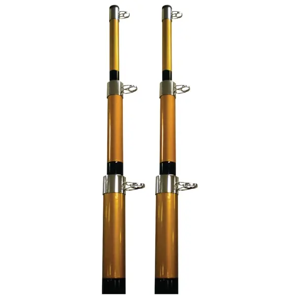 Telescoping Outrigger Pole-15' Black (Sold As Pair) 1