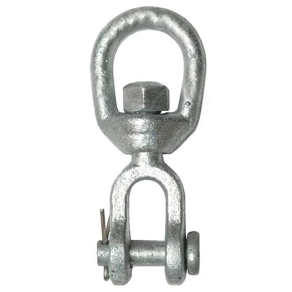 Jaw & Eye Swivel-Hot Dip Galvanized-3/8,  2, 250 Lbs. Working Load 1