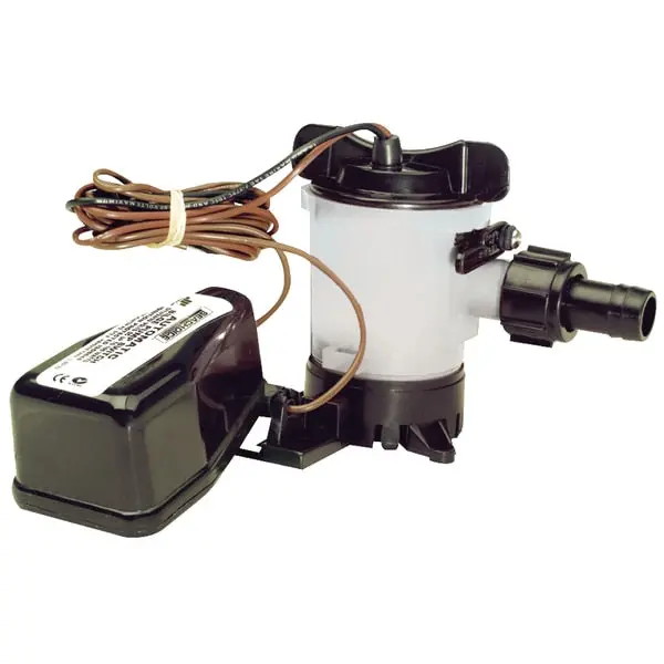 12V Bilge Pump And Float Switch Combo,  3A,  750 Gph 1