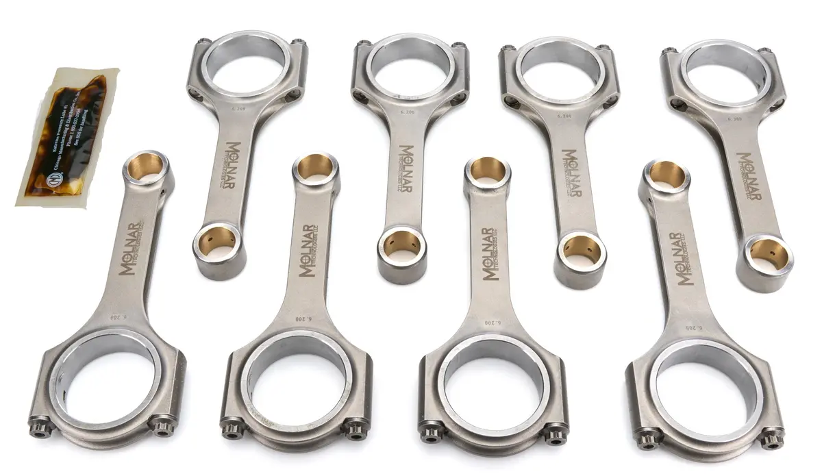 Molnar Dh6200tlb8-A 6.200 H-Beam Rod Set For Gen Iii 6.4L Hemi 1