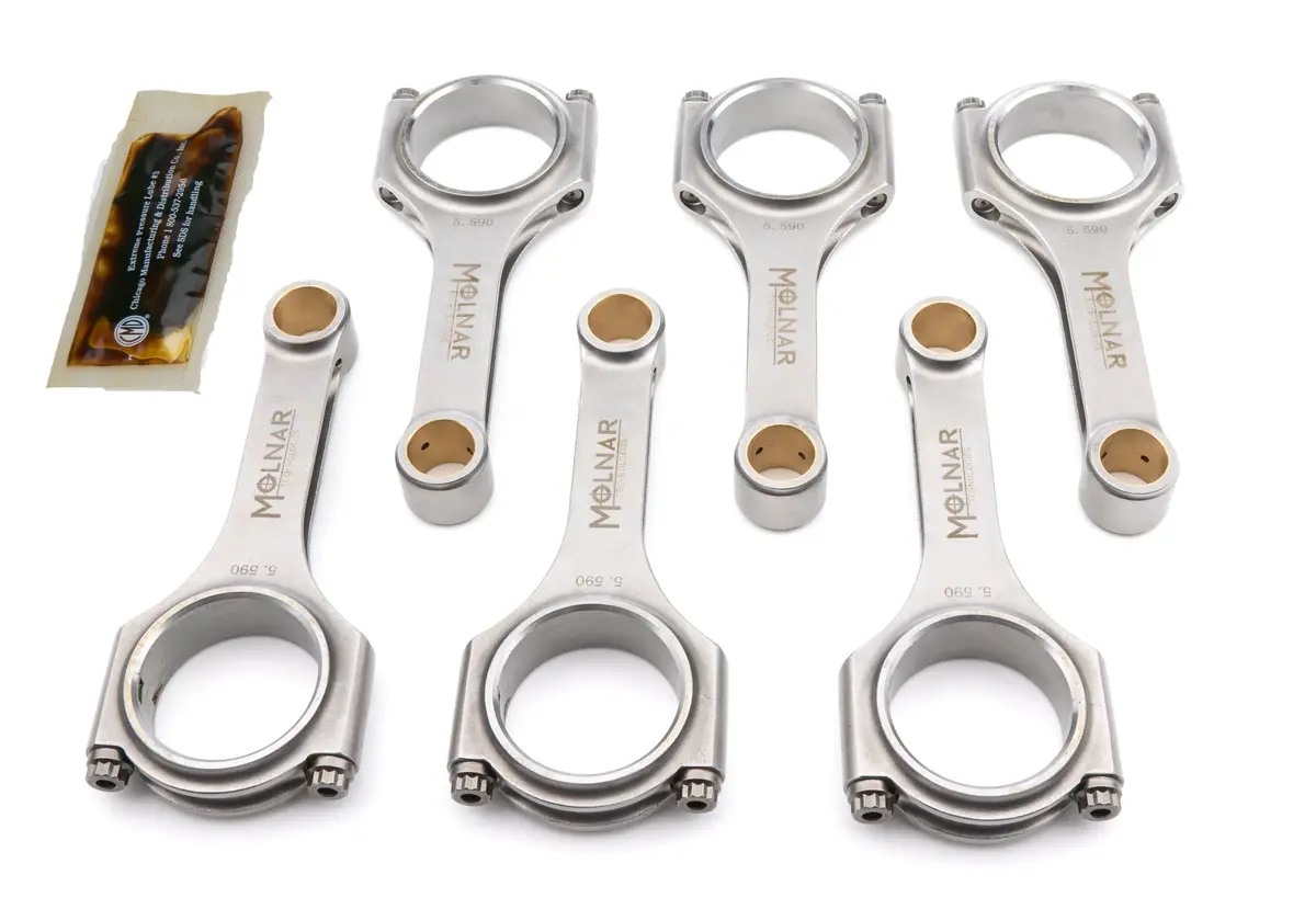 Molnar Th5590mfb-T6-A 5.590 H-Beam Rod Set For Toyota 2Jz-Gte Turbo 1