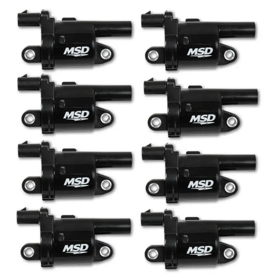 Coil Black Round Gm V8 2014-Up 8Pk 1