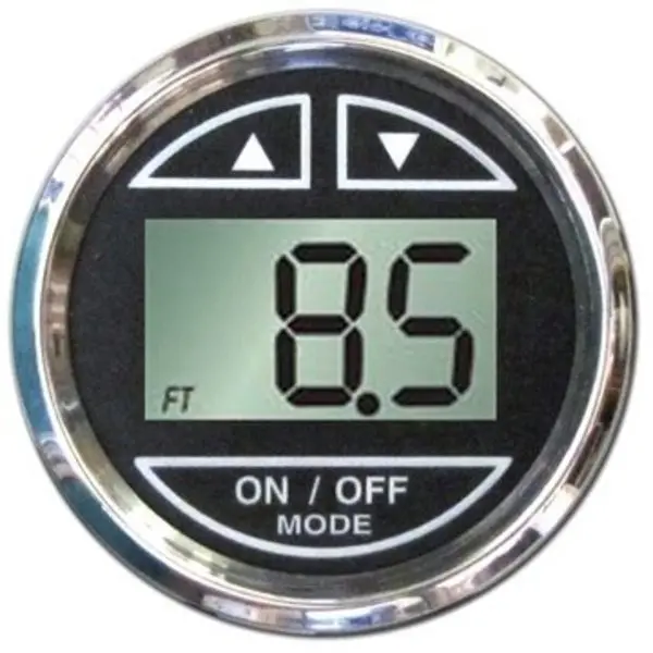 Depth Gauge-Digital Blk/Ss,  #13751 1
