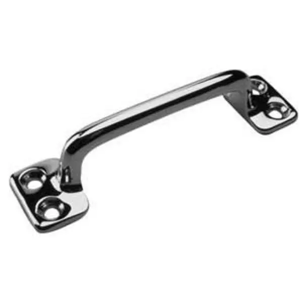 A Chrome Brass Lift Handle,  #222340-1 1