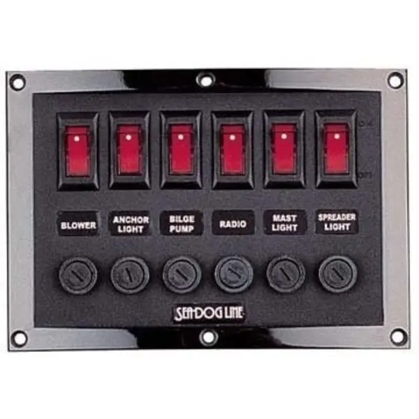 Nylon Switch Panel,  #424210-1 1