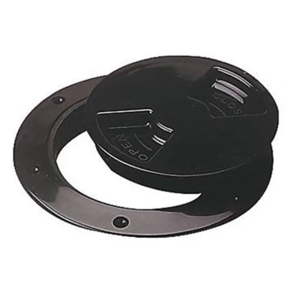Plate-4  Deck Blk Qrtr Turn,  #336145-1 1