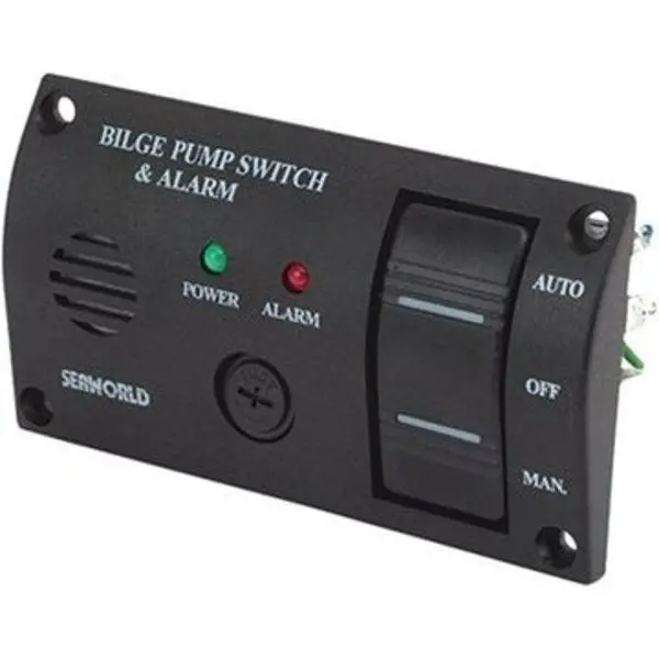Panel-Bilge Switch W/Alarm,  #423035-1 1