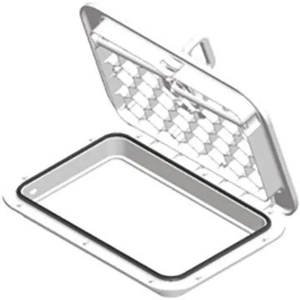 Hatch-Deck 10 X 14 White,  #336520-3 1