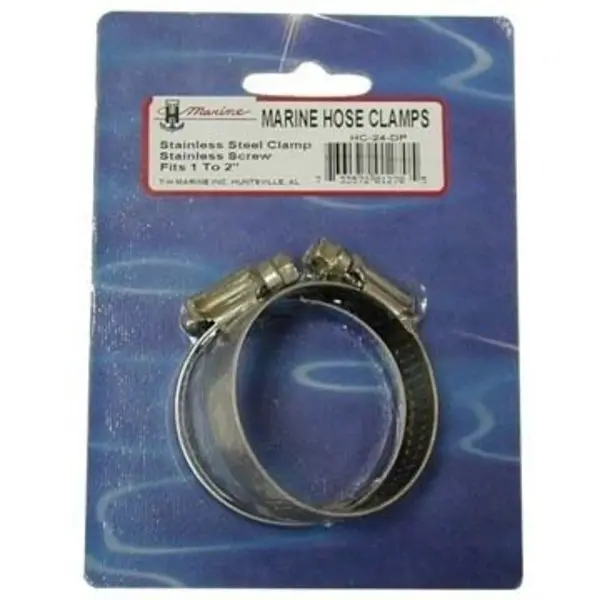 Hose Clamps Fits 1" To 2",  #Hc-24-Dp 1