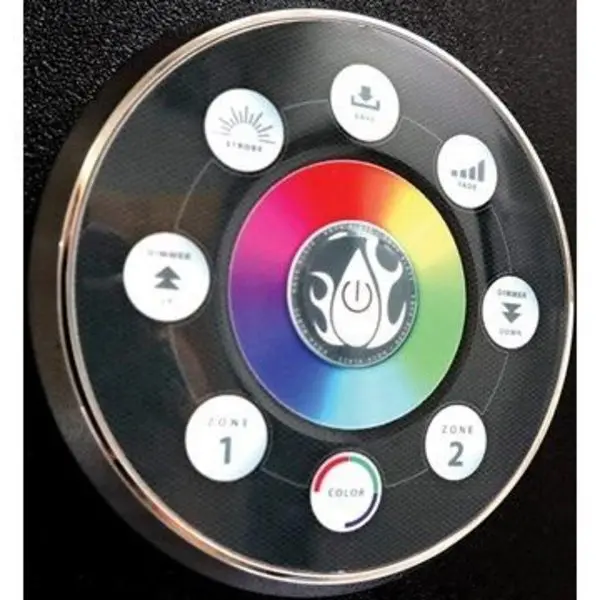 Controller-Rgbw Round,  #Led-Rgbcont-4R-Dp 1