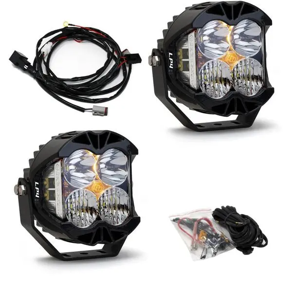 Lp4 Pro Led Light Pod Pair(Driving/Combo;Clear) 1