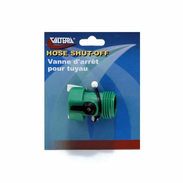 Hose Shut Off,  Single,  Plastic,  Carded 1