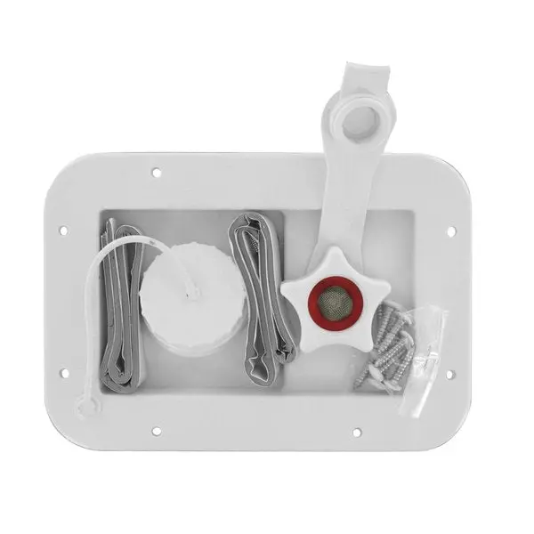 Gravity/City Water Inlet,  White,  Carded 1