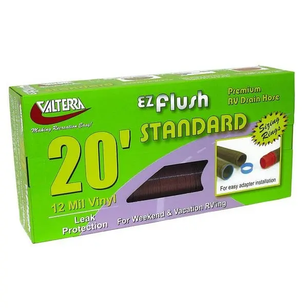 Ez Flush Std. Drain Hose,  20 1
