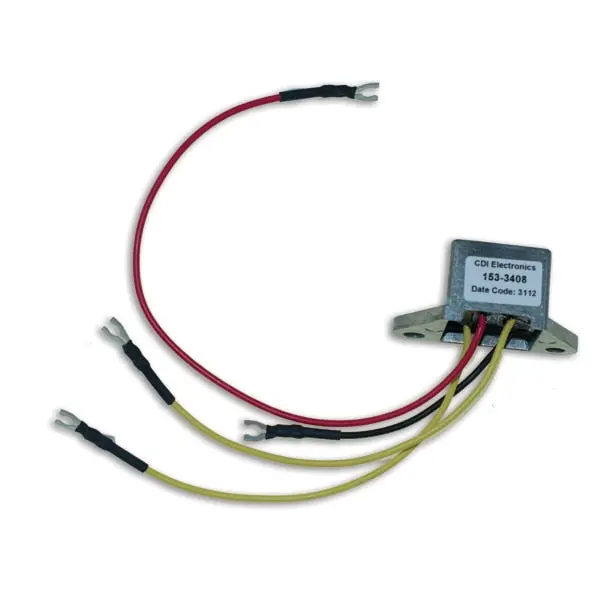 Cdi Electronics 153-3408 Johnson/Evinrude Rectifier - 2/3/4/6 Cyl (1969-2000) 1