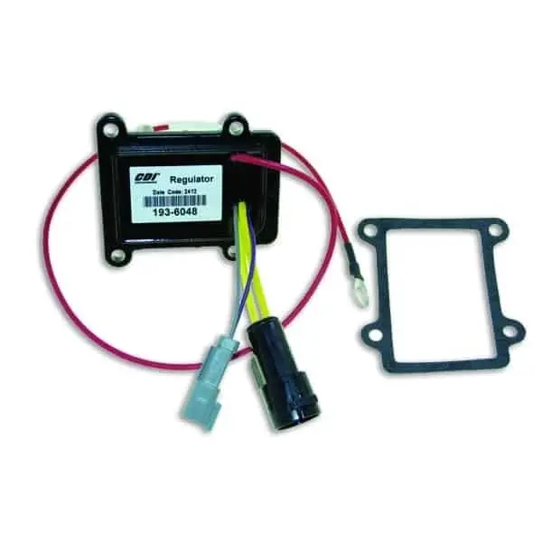 Cdi Electronics 193-6048 Johnson/Evinrude Voltage Regulator 4/6 Cyl. 20/35 Amp (1996-2006) 1