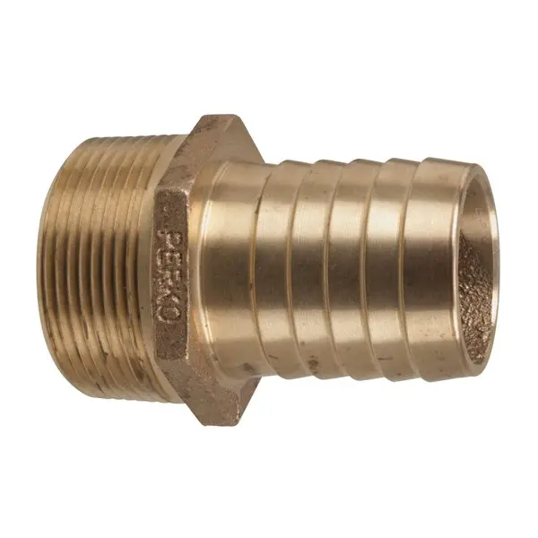 Perko 0076Dp4plb 1/2" Pipe To Hose Adapter 1