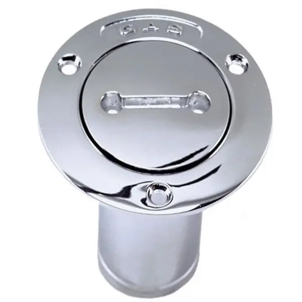 Perko 0520Dpgchr Gas Fuel Fill For 1-1/2" Hose - Chrome-Plated Bronze 1