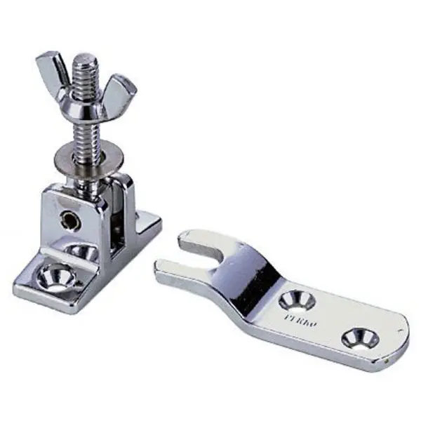 Perko 0697Dp0chr Chrome-Plated Hatch Fastener/Windshield Keeper - 1.5" Bolt Length 1