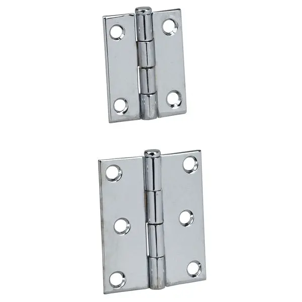 Perko 1293Dp6chr Shortside Hinge - 2.5" X 2.5" 1