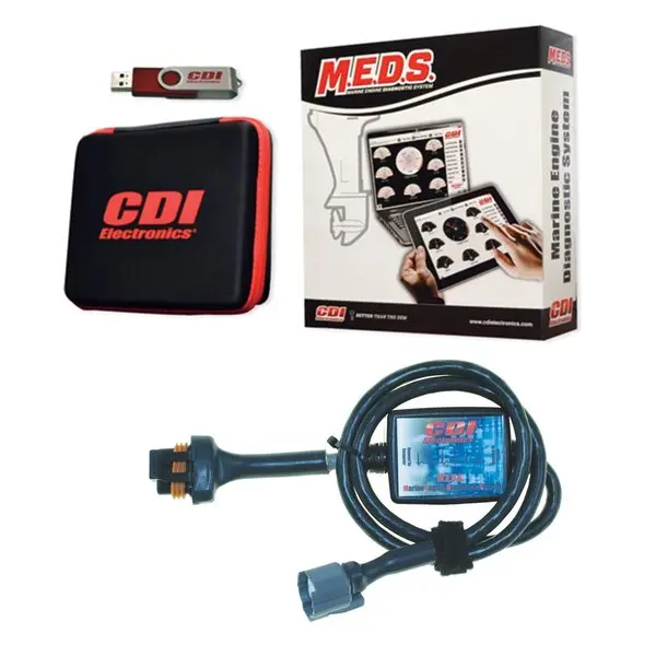 Cdi Electronics 531-0119Y M.E.D.S. Marine Engine Diagnostic System Upgrade/Add-On - Yamaha 1