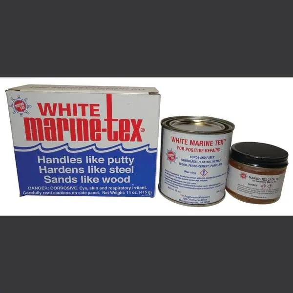 Marine-Tex Rm306k Marine-Tex - White,  14 Oz. 1