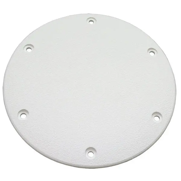 T-H Marine Dssdp-1-2-Dp Designer Series Screw Down Deck Plates,  6" - Black 1