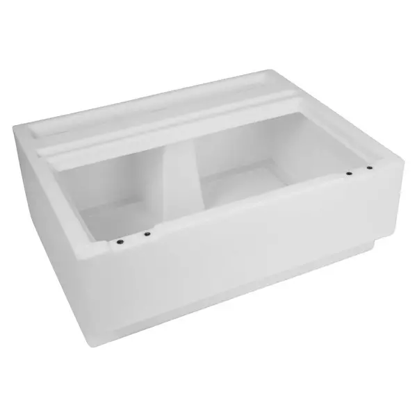 The Wise Company 8Wd95-1B-204 Base Only 27" White/Navy 1