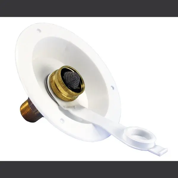 Thetford 94218 City Water Dish W/Brass Cv, 1