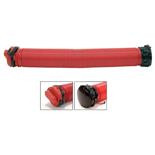 Valterra T1020-3Vp Universal Drain Hose Bayonet Drip Cap Set - Red,  Carded 1